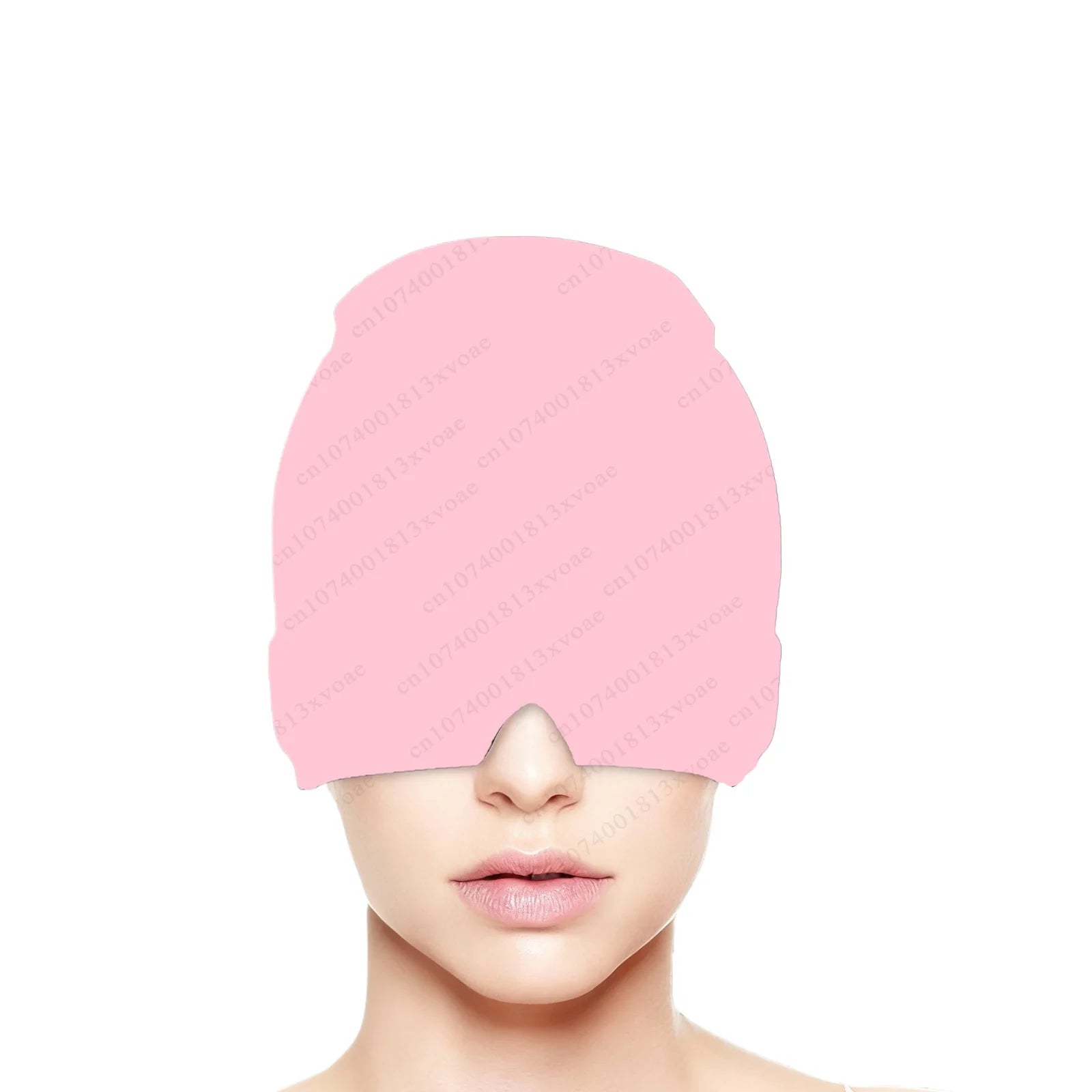 FrostRelief migraine ice cap with full head and eye coverage